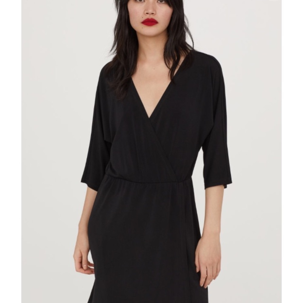 Jersey wrap dress NWOT